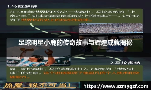足球明星小鹿的传奇故事与辉煌成就揭秘